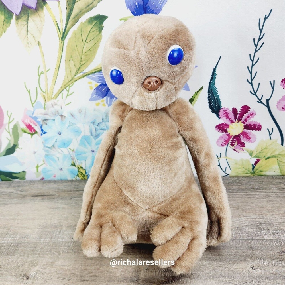 Kamar E.T The Extra Terrestrial Plush 16" Action Figure Doll Vintage 1982 HTF